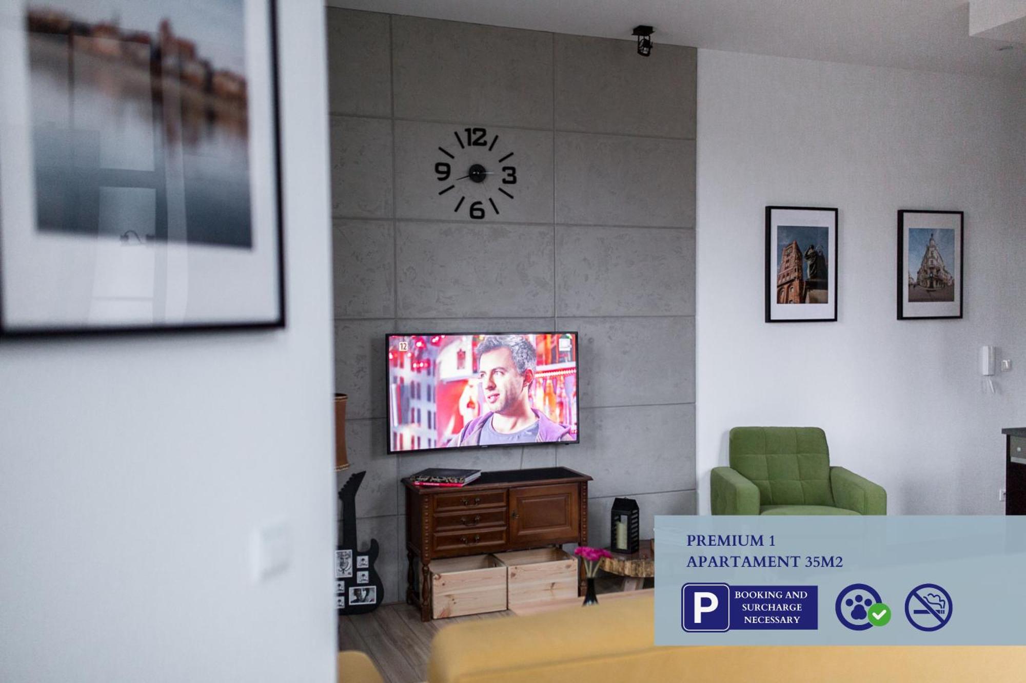 Premium Apartment With Free Private Parking Torun Bagian luar foto