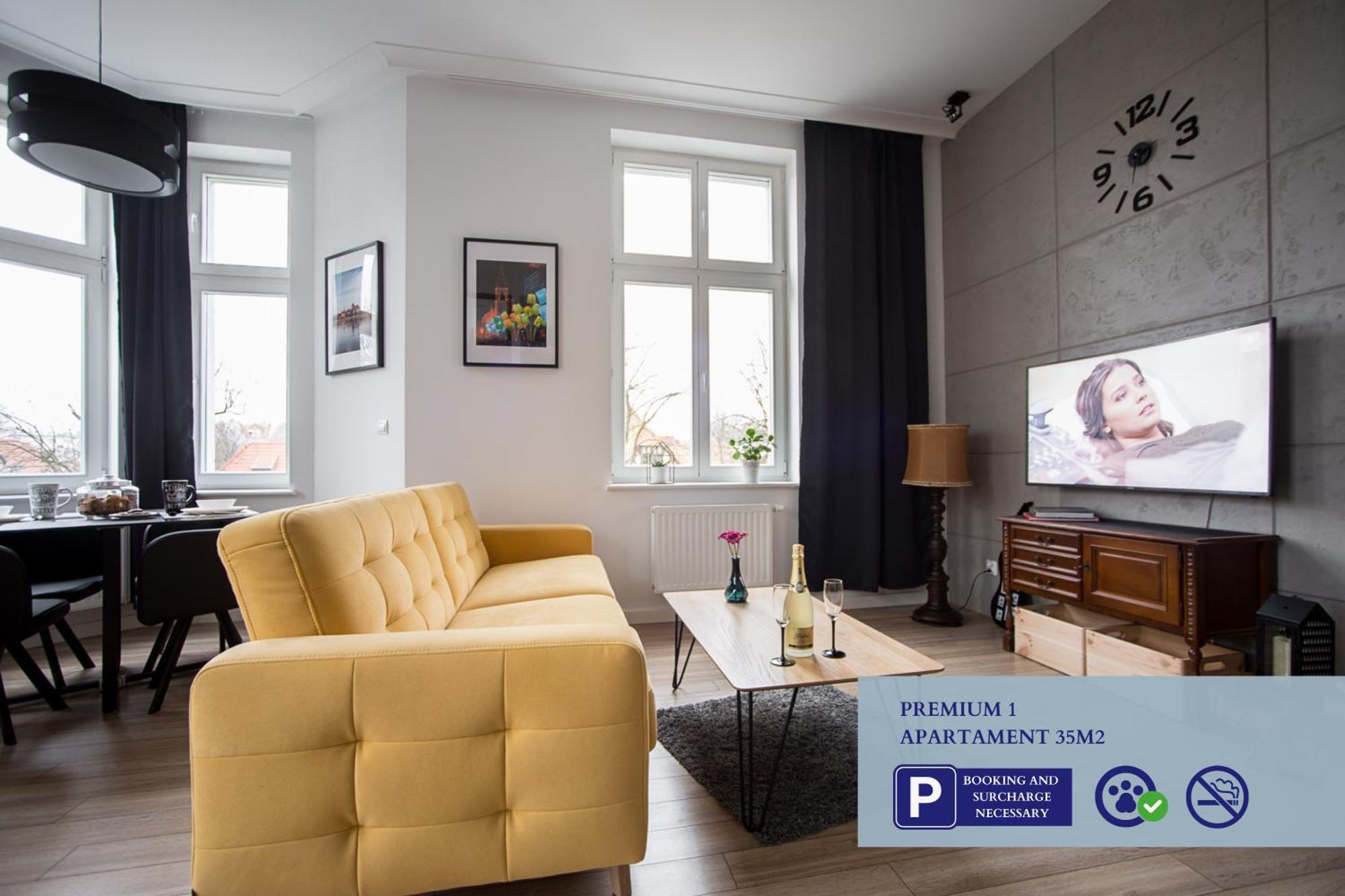 Premium Apartment With Free Private Parking Torun Bagian luar foto