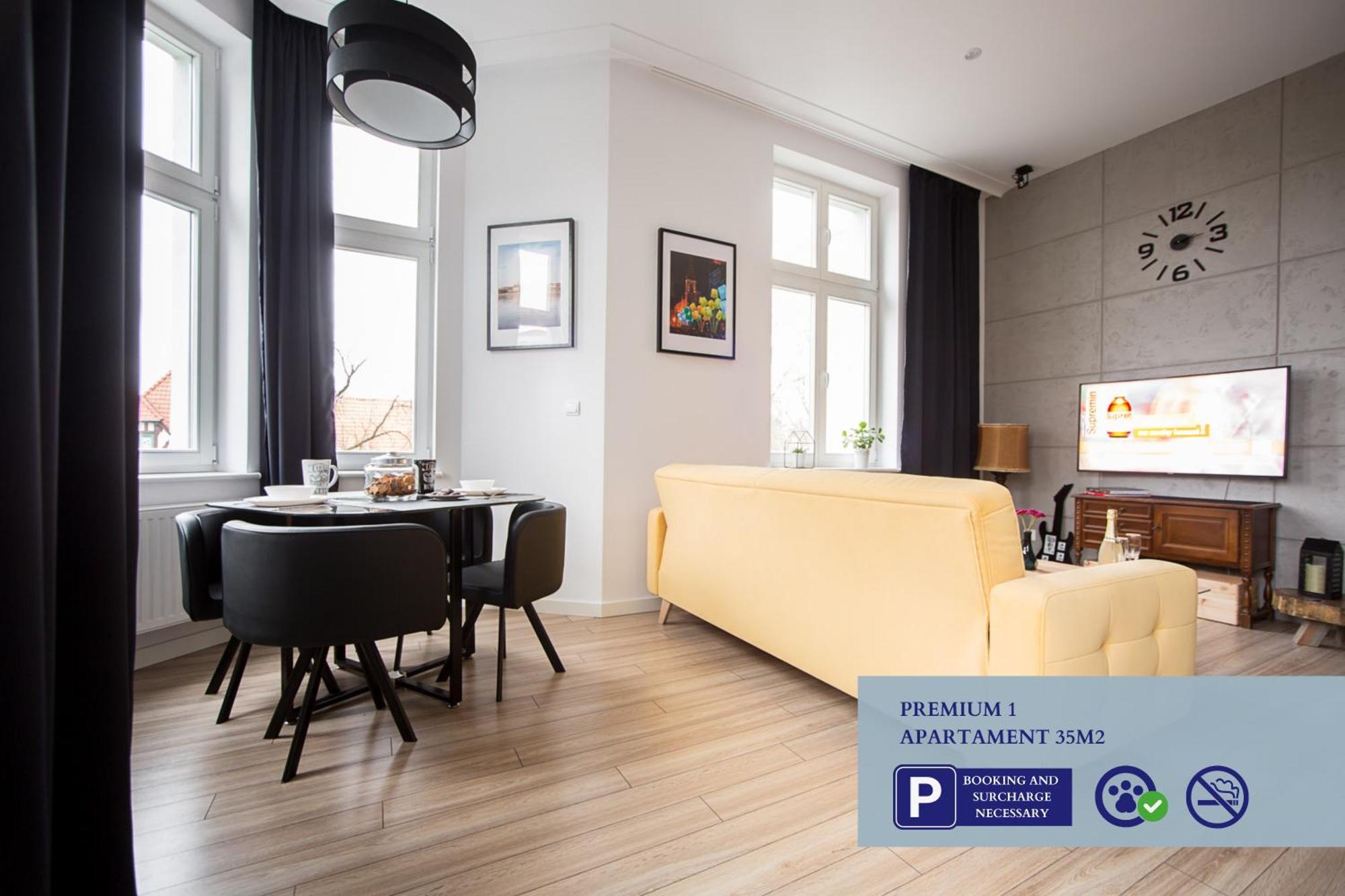 Premium Apartment With Free Private Parking Torun Bagian luar foto